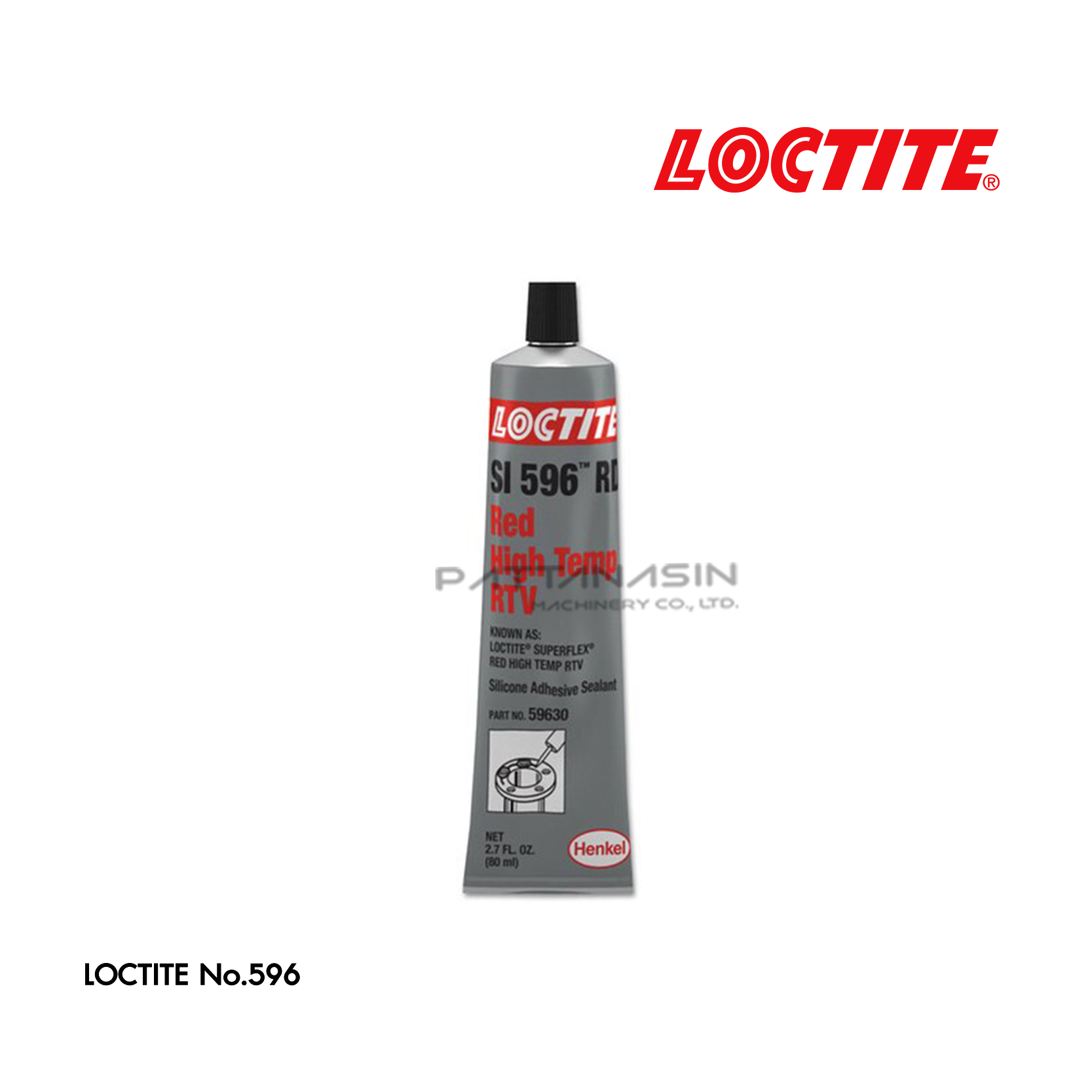 LOCTITE กาวซิลิโคน เบอร์ 596 ขนาด 80 มล.